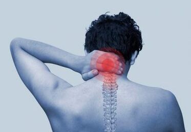 symptômes internes de l'ostéochondrose du cou