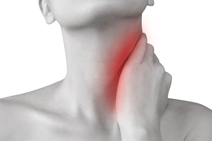 ganglions lymphatiques enflés comme cause de douleur au cou